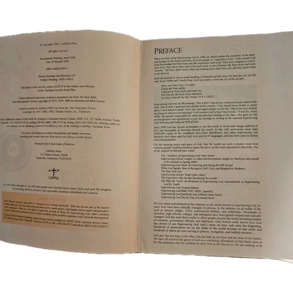 EXPERIENCING GOD KNOWING & DOING THE WILL OF GOD Henry T. Blackaby Claude King